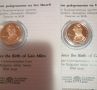 2 лева  Медна монета Гео Милев 2020г 125 години, снимка 5