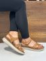Дамски сандали от естествена кожа , снимка 1 - Сандали - 45354357