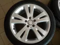 4бр. ал. джанти Mercedes (оригинални) 5x112 , 7,5x17 , ET47, снимка 2