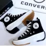 Converse дамски кецове висок клас реплика, снимка 4