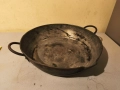 медна тава с железни дръжки 16, снимка 3