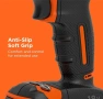 BLACK+DECKER 18V ​​перфоратор с батерия, зарядно устройство и куфар, BCD700S1K, снимка 10