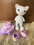 Ръчно плетена играчка коте, снимка 2