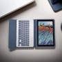 Нов Магнитен калъф с отделяема клавиатура за Galaxy Tab A9 8.7 таблет, снимка 5