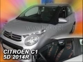 Ветробрани за CITROEN C1 / TOYOTA AYGO (2014+) 5 врати - 2бр. предни Неко, снимка 2