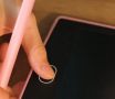 LCD дъска за рисуване LCD таблет за рисуване Цвят - Розов, снимка 3