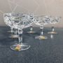 Чаши от оловен кристал 24% на Katharinen HutTe W. Germany., снимка 4