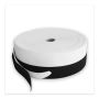 Плосък шивашки ластик - Плетен - Бял или Черен - ширина от 20 до 60мм, снимка 1