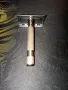 бръснарски нож + 5 ножчета подарък / Неръждаема стомана / Safety razor, снимка 2