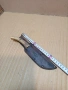 Соц Стар Ръчно Кован Нож От Неръждаема Стомана С Дръжка От Чирен. НОМЕР 686., снимка 14