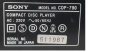 Висок клас от Sony! Cd плейър cdp-790, снимка 8