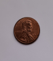 1 цент САЩ 1996 1 цент 1996 Американска монета Линкълн 
