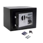 Електронен сейф с кодова клавиатура и резервен механичен ключ., снимка 1