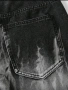 Нови черни baggy дънки Casual Loose Fit Jeans панталони карго Л/34, снимка 6