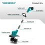 Акумулаторен  култиватор/скарификатор YOFIDRA 1500 W, снимка 2