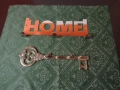 месингова закачалка за ключове - ключ ,закачалка HOME, снимка 1