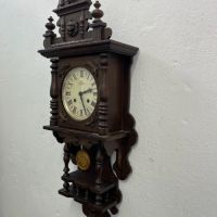 Стенен часовник Regulator. №5260, снимка 7 - Антикварни и старинни предмети - 45076375