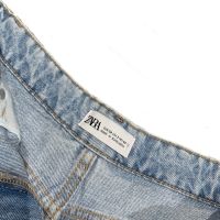 Дамски дънкови къси панталони Zara | 34 EUR, снимка 4 - Къси панталони и бермуди - 45395339
