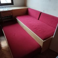 Детско двойно легло и ракла, снимка 1 - Мебели за детската стая - 46065450