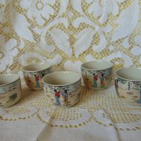Много стари порцеланови чашки за саке, снимка 4 - Колекции - 45269065