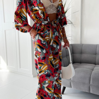 Комплект панталон с кимоно     , снимка 5 - Комплекти - 45068981