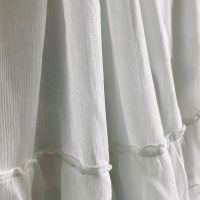 Елегантна нежна бяла туника блуза за бременни бременна H&M MAMA р. L-XL, снимка 8 - Дрехи за бременни - 45713606