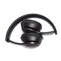Безжични bluetooth слушалки с микрофон в черен цвят , снимка 2 - Bluetooth слушалки - 45648307