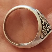 руски сребърен пръстен , снимка 3 - Пръстени - 45247833