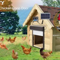 Автоматична врата за кокошарник Cunliwaa- напълно автономна!, снимка 4 - Кокошки и пуйки - 45535664