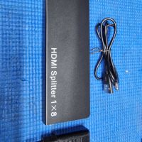 HDMI splitter 1X8 4K, снимка 5 - Плейъри, домашно кино, прожектори - 45526766