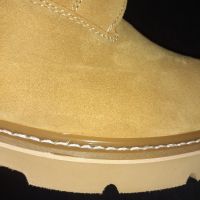 ЧИСТО НОВИ Работни обувки ботуши от естествена кожа Brahma Размер 47-48 / US 14 - Голям номер, снимка 9 - Мъжки ботуши - 45571443