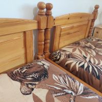 Единични дървени легла с матрак, снимка 6 - Спални и легла - 45264958