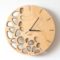 Стенен Часовник "KLETKA" с възможност за гравиране, Подарък за Нов Дом, снимка 6 - Стенни часовници - 45879054