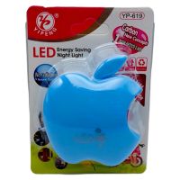LED нощна лампа с форма на ябълка, снимка 1 - Детски нощни лампи - 45095744