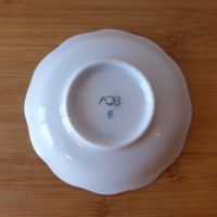 Порцеланова чинийка купичка за сладко с птица 1984 г чиния, снимка 4 - Чинии - 45570778