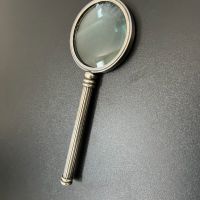 Посребрена лупа №5287, снимка 2 - Антикварни и старинни предмети - 45080115