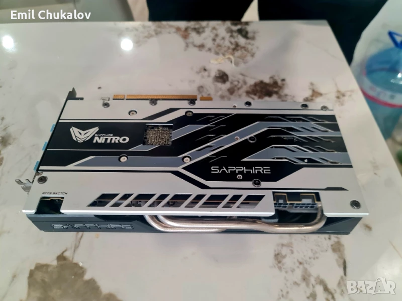 Видео карта RX580 SAPPHIRE NITRO+ 8GB, снимка 1