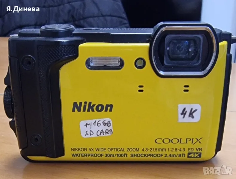 Фотоапарат Nikon Coolpix W300 водоустойчив, снимка 1