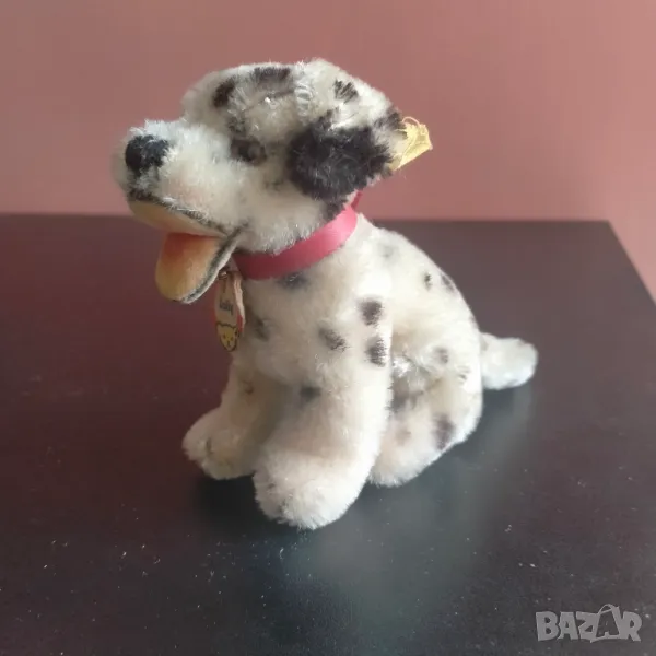 Колекционерска мека играчка Steiff Dalmatian Puppy Dog Dolly 10 см, снимка 1