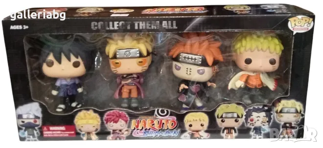 Комплект фигури Funko Pop Naruto Anime манга , снимка 1