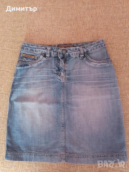 Дънкова пола Promise - М размер, снимка 1