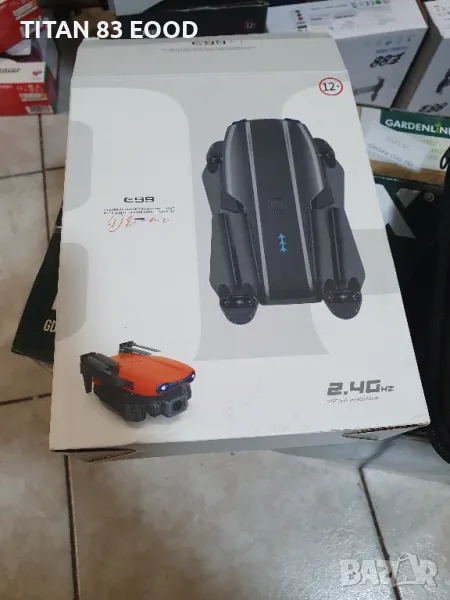 Дрон FACEGLE E99 500mAh 2.4GHz с 3бр батерии, снимка 1