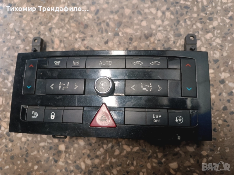 климатроник панел PEUGEOT 407 HEATER CLIMATE CONTROL PANEL 96844741XN , 96.844.741.XN , 5HB 009 334, снимка 1