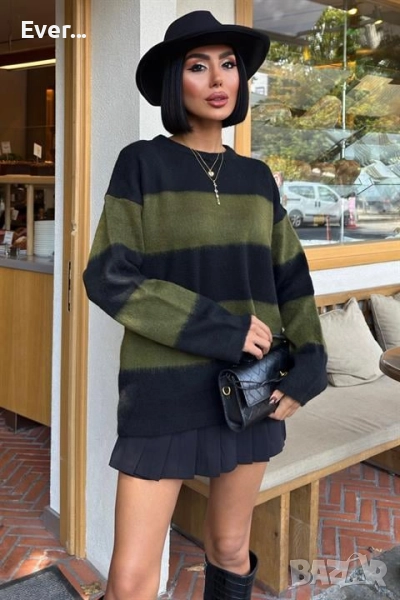 Дамски Пуловер Овърсайз, снимка 1