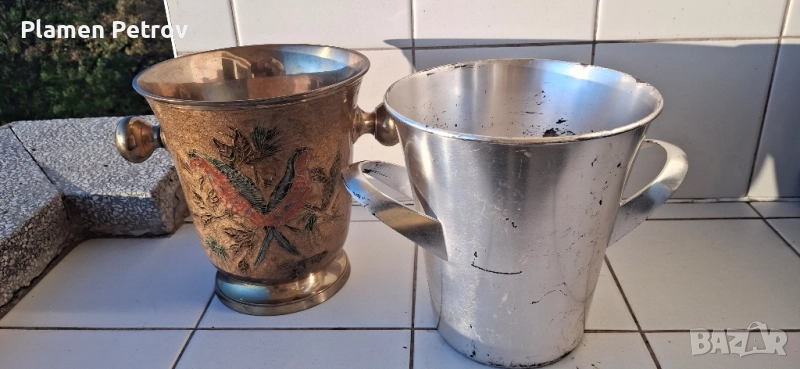 Бронзови шампаниери , снимка 1