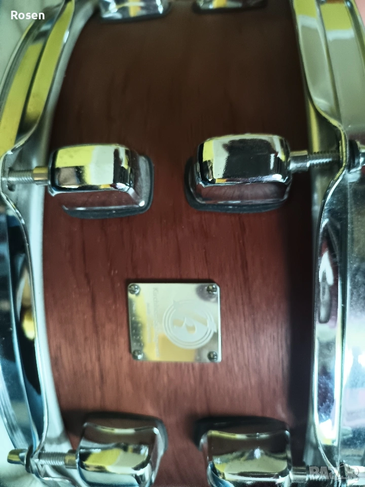 Продавам бутиково барабанче на немската фирма Kirchhoff maple 14x5,5 в перфектно състояние , снимка 1