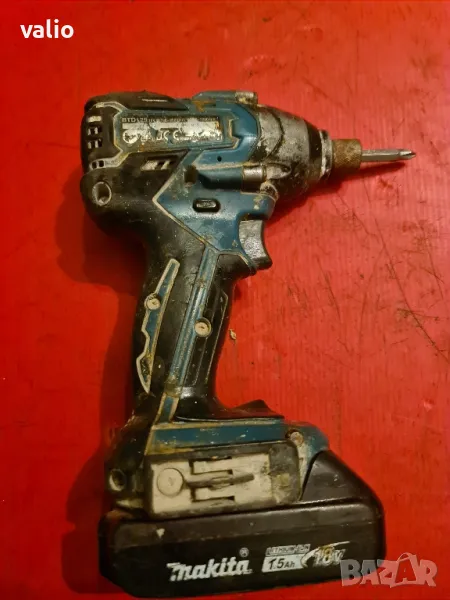    Безчетков винтоверт  импакт Макита BTD 129 18v, снимка 1