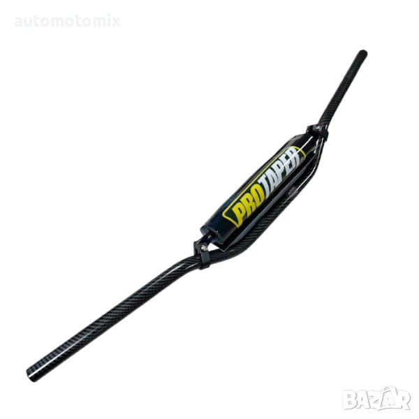 Кормило ЗА МОТОР, за кросов мотор, С протектор за кормило - Карбон, снимка 1