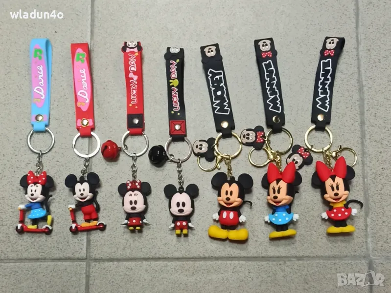 Ключодържател Мини-Мики Маус,Дейзи,Доналд Дък-6лв , снимка 1