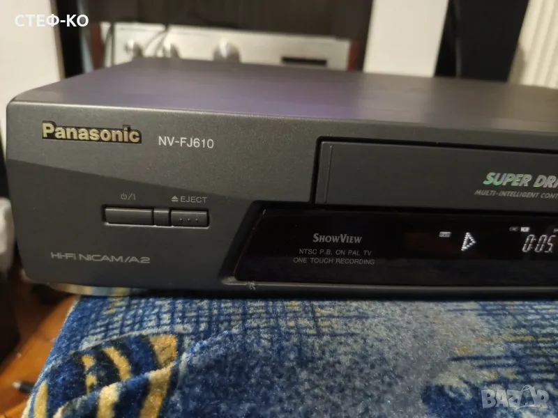 Panasonic NV-FJ610 - vhs видео, снимка 1